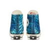 Animal Print Chuck 1970s „Blue White“