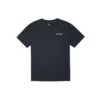 Besticktes T-Shirt mit Alphabet-Print, locker sitzend, Rundhalsausschnitt, kurze Ärmel, schwarz
