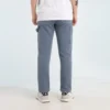 Carpenter-Cargohose mit hoher Taille, asiatische Größen, „Lakeside Blue“