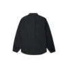Carpenter Pocket Button-Down-Langarmhemd, asiatische Größen, „Schwarz“