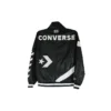 Casual Sports Logo Kapuzenjacke Schwarz