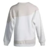 Casual-Sweatshirt, asiatische Größen, „Weiß-Pink“