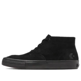 Chevron & Star Chukka Skateboard-Schuhe „Schwarz“