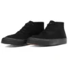 Chevron & Star Chukka Skateboard-Schuhe „Schwarz“