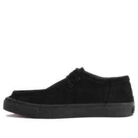 Chevron & Star Mokassins Skateboarding Ox „Black“