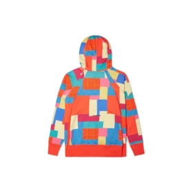 Chinese New Year Shapes Hoodie Asia-Größen „Red“
