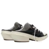 Chuck 70 De Luxe Spitz-Mule mit Absatz und Plateau „Black“
