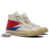 Chuck 70 „Egret Red Blue“