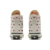 Chuck 70 Embroidered Lips High „Love Me – Vintage White“ Chuck 70 Embroidered Lips High „Love Me – Vintage White“