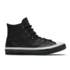 Chuck 70 HI „Black Leather White“