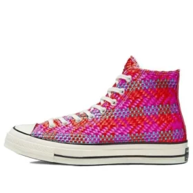 Chuck 70 Hi „Culture Weave – Red Pink“