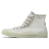 Chuck 70 HI Sneakers aus durchscheinendem Canvas „Egret“