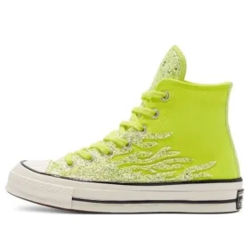 Chuck 70 High „Archival Glitter Flame – Lemon Venom“