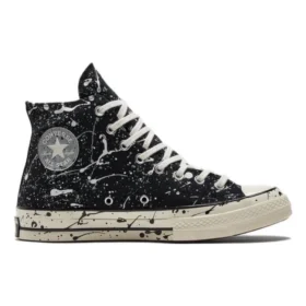 Chuck 70 High „Archive Paint Splatter – Schwarz“