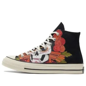 Chuck 70 High „Dia de los Muertos – Schwarz“