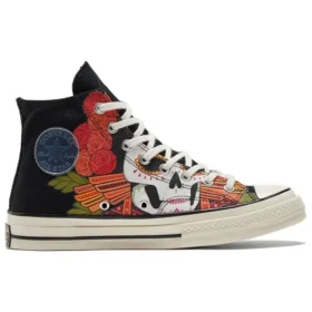 Chuck 70 High „Dia de los Muertos – Schwarz“