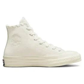 Chuck 70 High „Embroidered Floral – Egret“