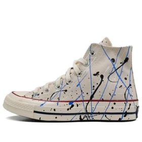 Chuck 70 High „Paint Splatter – Egret“