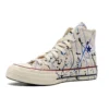 Chuck 70 High „Paint Splatter – Egret“