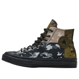 Chuck 70 High „Patchwork Blocked – Camo Black“