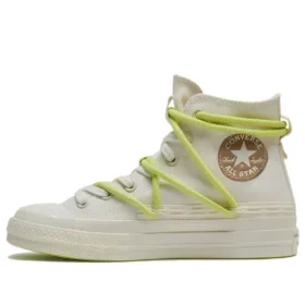 Chuck 70 High Schnürsenkel „White Green“
