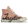 Chuck 70 High „Scripted Signature Print – Roségold“