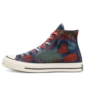 Chuck 70 High „Tie Dye Plaid“