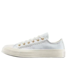 Chuck 70 Low Lace Trim „Egret Barely Grey“