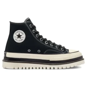 Chuck 70 Ltd Lugged Platform „Black White“
