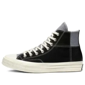 Chuck 70 Mixed Material Hi „Black Egret“