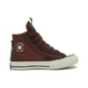 Chuck 70 Sneakers aus Leder und Wildleder „Charcoal“