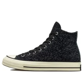 Chuck 70 Suede High „Seasonal Color – Schwarz“