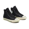 Chuck 70 Suede High „Seasonal Color – Schwarz“