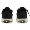 Chuck 70 Zip Low „Embossed Suede – Black Egret“