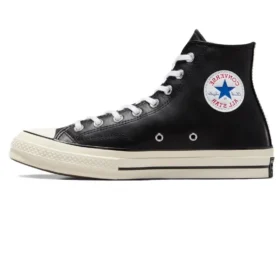 Chuck 70s High Top Leder „Schwarz“