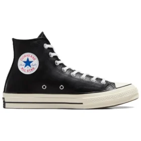 Chuck 70s High Top Leder „Schwarz“
