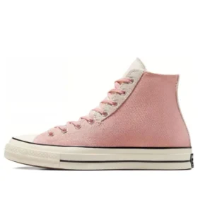 Chuck 70s High Top Mix Materials Schuhe „Static Pink“