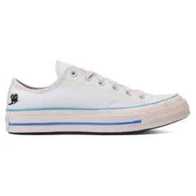 CHUCK 70s OX mit gestickter Elster „Weiß“