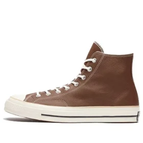 Chuck Taylor 70 Hi Leder Chocolate/Light Fawn/Egret