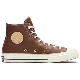 Chuck Taylor 70 Hi Leder Chocolate/Light Fawn/Egret