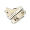 Chuck Taylor All Lift Canvas & Leder „Beige-Weiß“