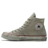 Chuck Taylor All Star 1970er Canvas-Schuhe Grau „Grey Red“