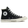 Chuck Taylor All Star 1970s High-Top-Canvas-Schuhe „Schwarz-Weiß“