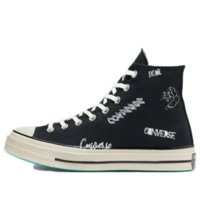 Chuck Taylor All Star 1970s Logo „Black White“