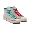 Chuck Taylor All Star 1970s „Weiß-Teal-Rot“