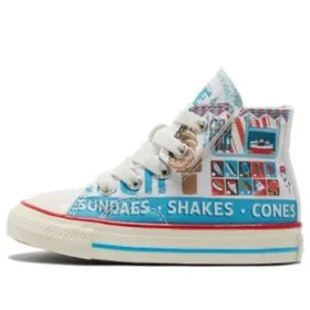 Chuck Taylor All Star 1970s „White Blue Red“