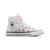 Chuck Taylor All Star 1V High Top „Weiß-Rosa-Silber“