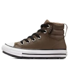 Chuck Taylor All Star Berkshire Leder-Stiefel „Taupe“