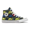 Chuck Taylor All Star Big Dinosaur Schwarz Mehrfarbig