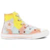 Chuck Taylor All Star „Blau Rosa Gelb“